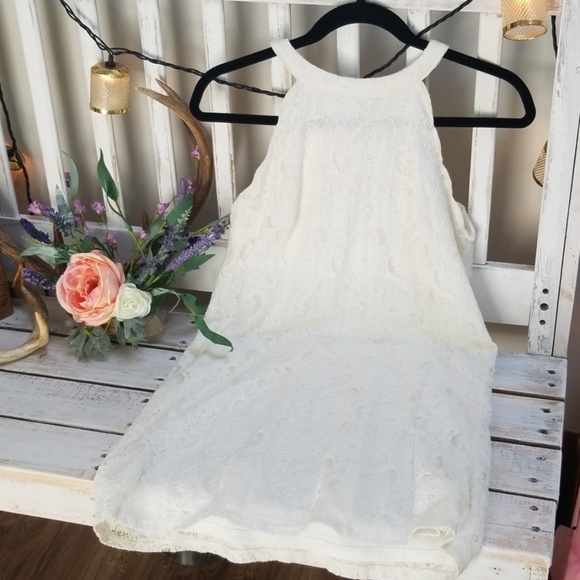 Monteau Dresses & Skirts - Bride to be White lacey dress